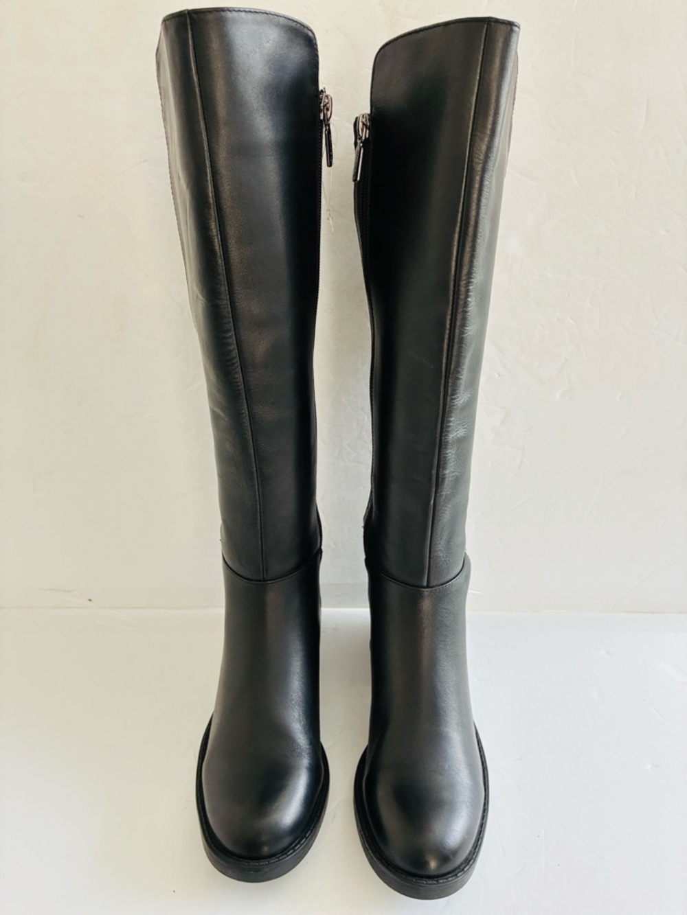 BLONDO Ellie Womens Waterproof Riding Black Knee-High Leather Boots Size 5.5 NEW - Picture 6 of 10